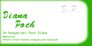 diana poch business card
